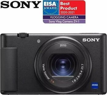 Sony ZV-1A Siyah Dijital Fotoğraf Makinesi