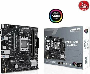 Asus Prıme A620M-K AMD A620 Micro ATX AM5 Anakart