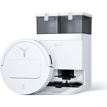 Ecovacs Deebot T50 Pro Omni Beyaz Robot Süpürge ve Paspas 15000 Pa Emiş Gücü