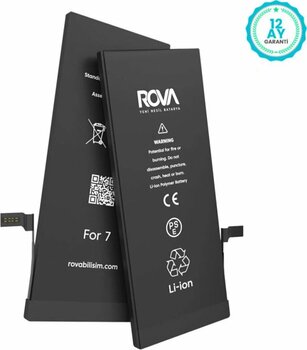 ROVA iPhone 7 Yüksek Kapasiteli Batarya Pil 2300 mAh