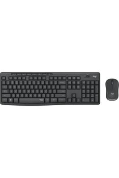 Uslucan Alışveriş Logıtech Mk295 Q Tr Sessiz Kablosuz Klavye Mouse Set Siyah 920-009804