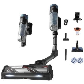 Tefal X-Force Flex 14.80 Aqua Dikey Şarjlı Süpürge Mavi - Siyah