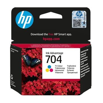 Hp 704 Cn693ae Renkli Mürekkep Kartuş