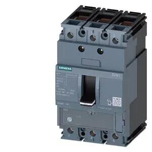Siemens 200A 25KA 3VM11 Sabit Termik Sabit Manyetik 3 Kutuplu Sentron 3VM KOMPAKT Tip Termik Manyetik Güç Şalteri