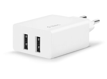 Ttec 2Scs21B Smartcharger Duo Çift Usb 2.4A Seyahat Şarj Cihazı Beyaz