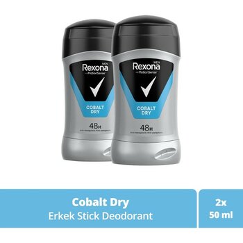 Rexona Men MotionSense Erkek Stick Deodorant Cobalt Dry 50 ml x2