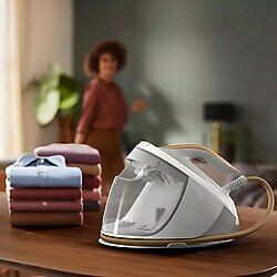 Philips Premium Optimaltemp Titanium Steamglide Elite Tabanlı Buhar Kazanlı Ütü Gri