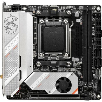 MSI MB MPG B650I EDGE WIFI AM5 DDR5 7200MHZ(OC) HDMI M.2 USB3.2 2.5G LAN WIFI 6E Mini-ITX