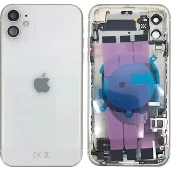 Apple Uyumlu Iphone 11 Dolu Kasa Beyaz