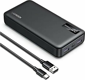 Ugreen 25683 20.000 Mah Pd 3.0 Hızlı Şarj Powerbank Siyah