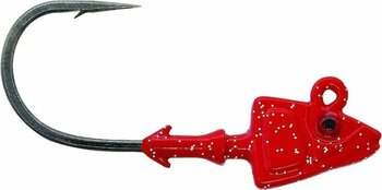 Mustad Sd824 Shad Jig Head Red 10gr - 3lu - 3-0 Standart