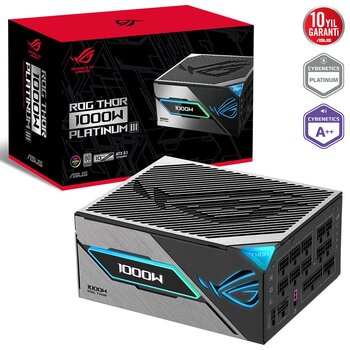 ASUS ROG-THOR-1000P3 1000W 80 Plus Platinum 135mm Full Modüler Gaming (Oyuncu) Power Supply