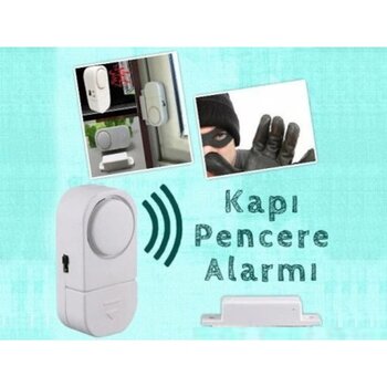 2 Adet Kapı Pencere Alarmı Kapı Alarmı Yüksek Uyarı Sesi Tk468
