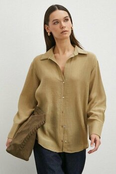 Never More Kraşlı Gömlek Haki - L