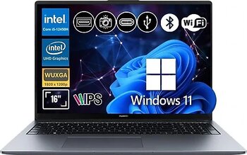 Huawei Matebook D16 2024 İ5-12450H 16Gb Ram 2Tb Ssd Win11pro 15.6" Notebook Mclf-W5651 Atl15