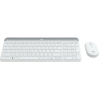 TeknoKapsül Logitech MK470 Q Tr Ince Kablosuz Klavye Mouse Set Beyaz 920-009436