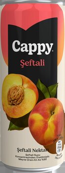 Cappy Şeftali Meyve Nektarı Kutu 330 Ml 12'li