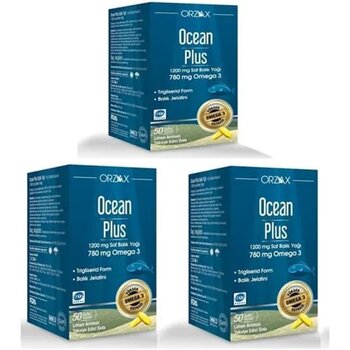 Ocean Plus Omega 3 3x50 Kapsül Balık Yağı
