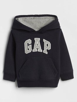 GAP Erkek Bebek Lacivert Gap Logo Kapüşonlu Sweatshirt 18-24 AY Beden