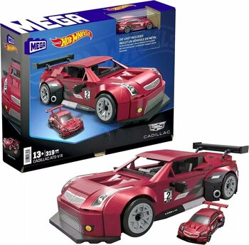 HRY18 MEGA™ Hot Wheels® Cadillac ATS-V R 319 parça +13 yaş Kız Erkek Çocuk Oyuncak Eğitici Oyuncakla