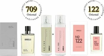 Bargello 709 122 Edp 100 Ml Kadın Parfüm Set No:709 No:122 Edt Body Mist - Diğer