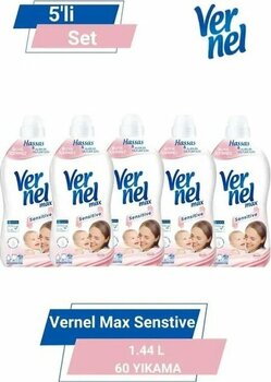 Vernel Max Taze Sensitive 1.44l 60 Yıkama 5'li Set Set-hnkdtj-5161-6110