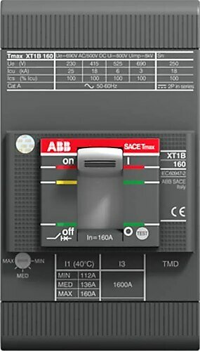 ABB 1SDA067418R1 Kompakt Şalter XT1N TMD 160A 36kA