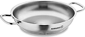 Korkmaz Proline Paella A1190 Çift Kulplu 16 cm Çelik Tava