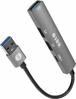 S-Lınk SW-U322 USB 2.0 USB 3.0 Type-C 4 Port USB Hub Çoklayıcı
