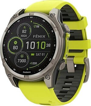 Garmin Fenix 8 47 mm Sarı Akıllı Saat