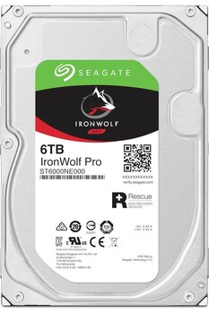 Seagate Ironwolf Pro St6000ne000 6tb 7200rpm 3.5\" Sata3 Hard Disk