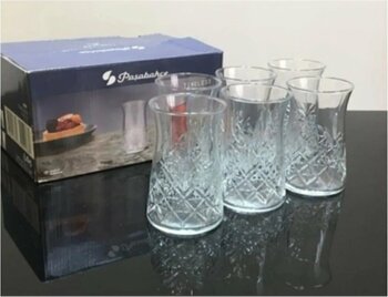 Paşabahçe Timeless Kesme Kristal Çay Bardağı - 6 Lı Çay Bardak