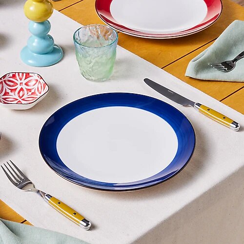 Karaca Jofy Mavi 27 cm Servis Tabağı