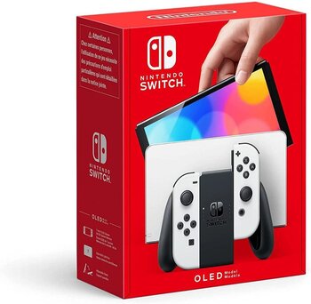 Nintendo Switch Konsol Oled Model - White