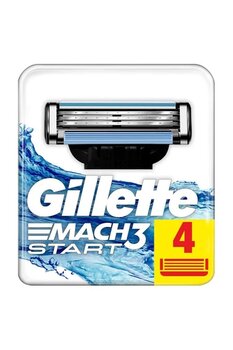 Gillette Mach 3 Start Tıraş Bıçağı 4'Lü Yedek Başlık