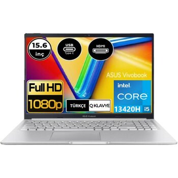Asus Vivobook 15 X1502VA-NJ734-EP22 Intel Core I5 13420H 32 GB Ram 2 Tb SSD 15.6" Fhd Windows 11 Pro Taşınabilir Bilgisayar + Elektropasaj Çanta