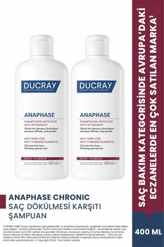Ducray Anaphase Chronic Saç Dökülmesi Karşıtı Şampuan 400 ml X 2