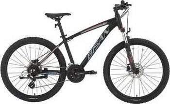 Bisan Mtx 7300 Erkek Dağ Bisikleti 39.5 Cm Hd 26 Jant 24 Vites Mat Siyah Gri