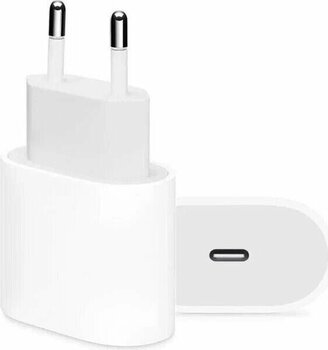 Microsonic iPhone 14 USB-C Güç Adaptörü Type-C Beyaz Şarj Cihazı Adaptörü