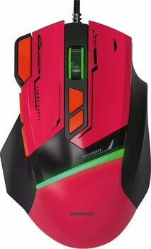 Polosmart PGM30 Kablolu RGB Led Aydınlatmalı 7200 DPI Gaming Oyuncu Mouse Kırmızı