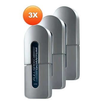 Full Speed Quantum   Parfüm Edt 100 Ml. Üçlü Set