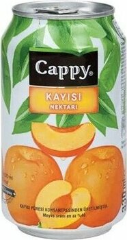 Cappy Kayısı Nektarı Kutu Meyve Suyu 330 ml 12'li Koli