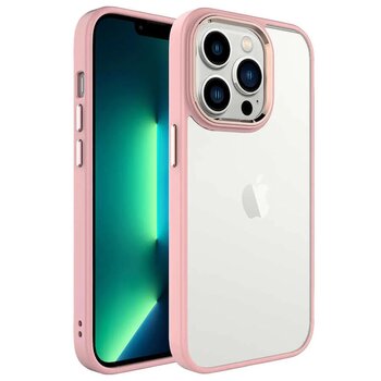 Gpack Apple Iphone 14 Pro Kılıf Kamera Çıkıntılı Nikelaj Hassas Tuşlu Arkası Cam
