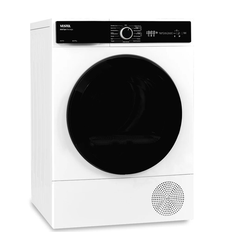 Vestel KM 9701 9 kg Beyaz Çamaşır Kurutma Makinesi