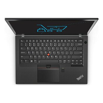 Lenovo Thinkpad T470S I7-7500U 256GB 8gb 14'' Touch W10P Backlite - Siyah