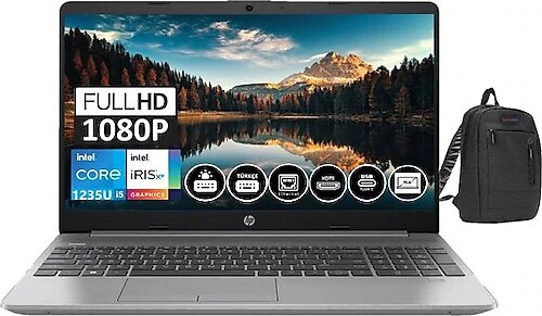 HP 250 G9 250G96Q8N9ES45 15.6 inç Intel Core i5 1235U 64 GB 256 GB SSD Intel Graphics Win 11 Professional