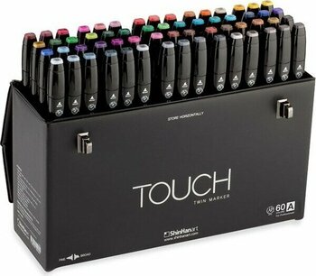 Shinhan : Touch Twin Marker : Çift Uçlu Markör Kalem Seti : 60 Renk (A)