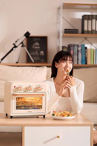 Fressi AF-01 13 lt Retro Mini Fırın