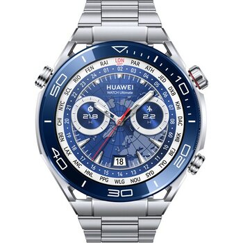Huawei Watch Ultimate - Okyanus Mavisi - Gümüş