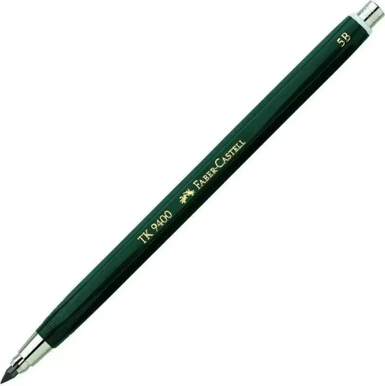 Faber-Castell Versatil 9400 3.15 mm 5B Yeşil Uçlu Kalem